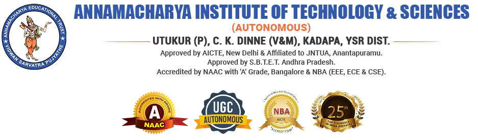ANNAMACHARYA INSTITUTE OF TECHNOLOGY & SCIENCES