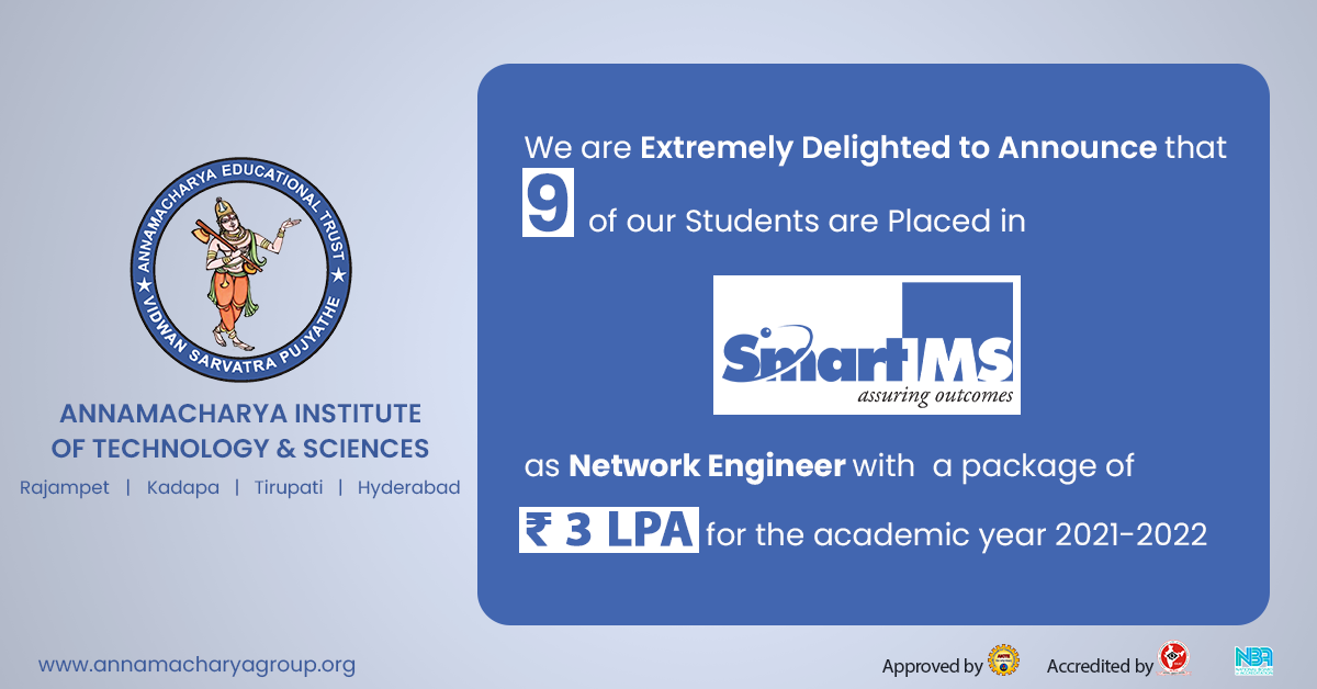 Students are placed in SmartIMS  