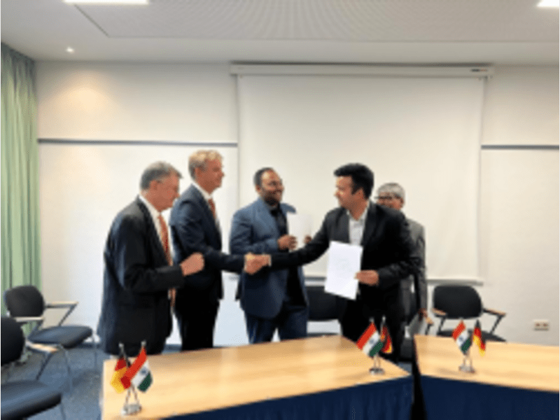 Successfully signed MoU with GermanVarsity for Advanced Studies