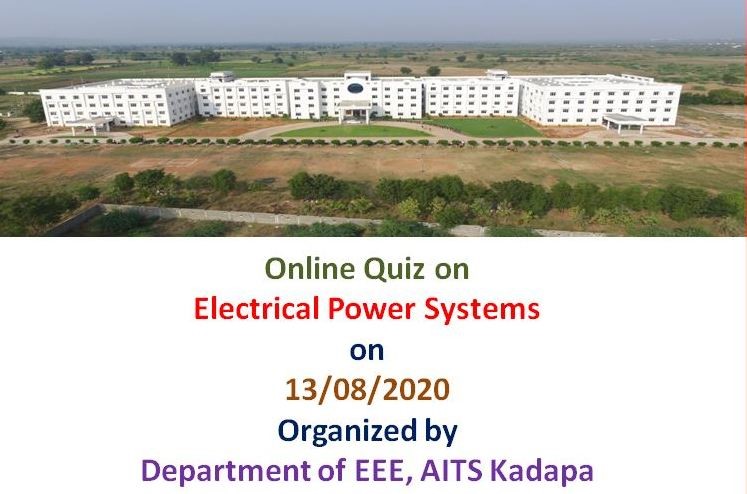 ELECTRICAL POWER SYSTEMS ONLINE QUIZ