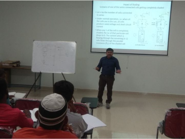 GUEST LECTURE ON INTEGRATION OF RENEWABLE ENERGY RESOURCES INTO GRID